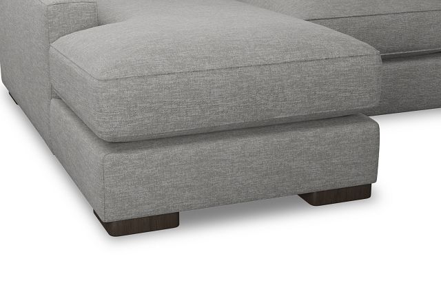 Edgewater Victory Gray Medium Left Chaise Sectional