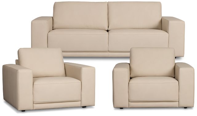 Kellan Ivory 92" Living Room