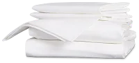 Rest & Renew Percale Cotton White 200 Thread Sheet Set