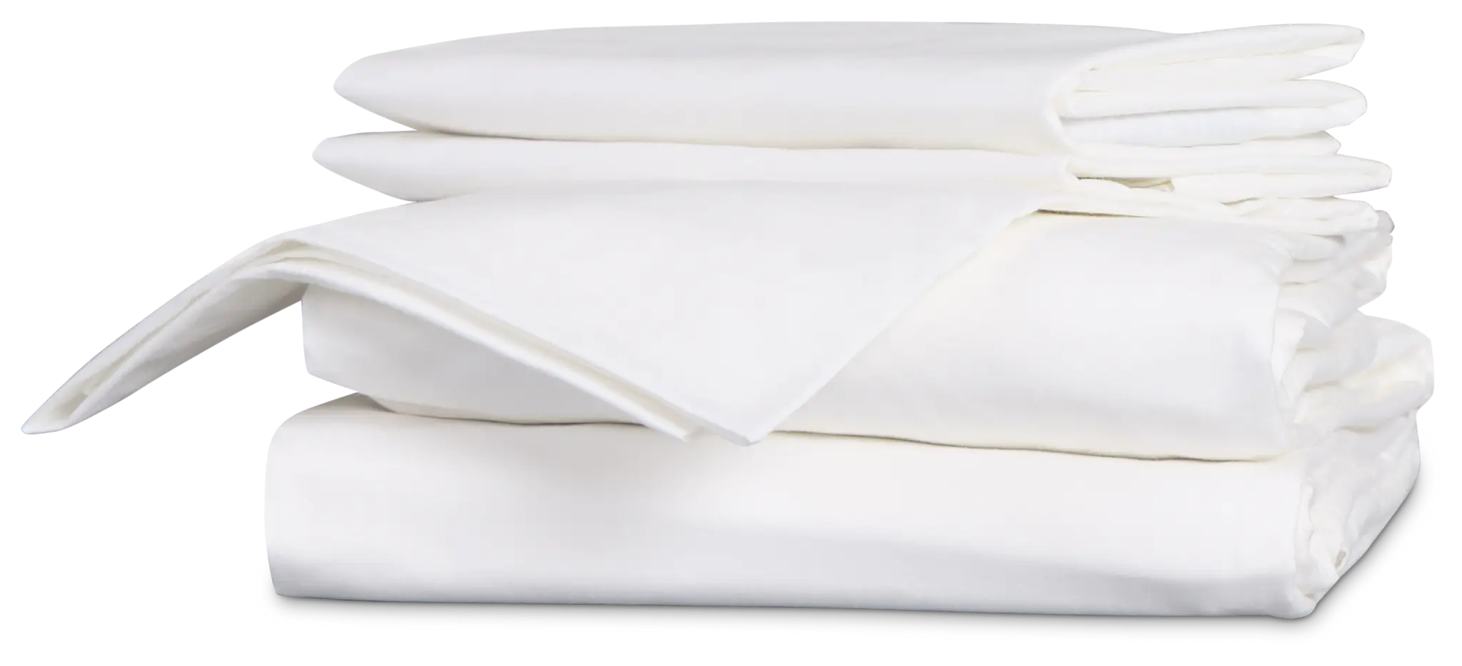 Rest & Renew Percale Cotton White 200 Thread Sheet Set Rest & Renew Percale Cotton White 200 Thread Sheet Set