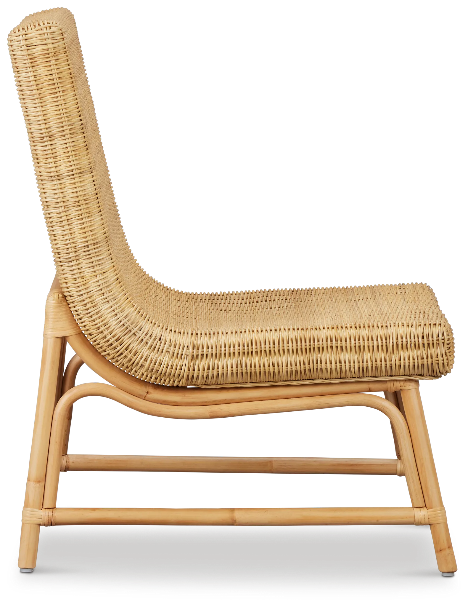 Cozis Light Tone Woven Accent Chair