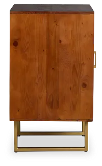 Briar Mid Tone Two-door Cabinet
