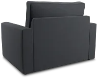 Siesta Peyton Dark Blue Fabric Memory Foam Sleeper