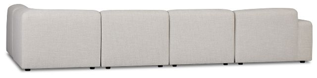 Baylor Light Beige Fabric 5-piece Modular Sectional