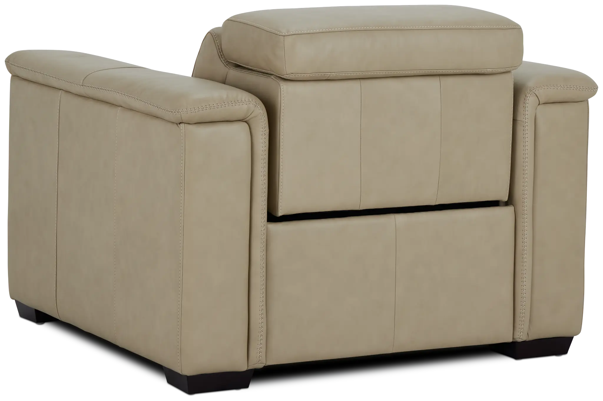 Ainsley Beige Leather Power Recliner Ainsley Beige Leather Power Recliner