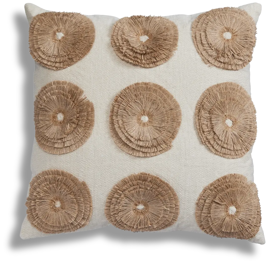 Halsto Ivory Square Accent Pillow Halsto Ivory Square Accent Pillow