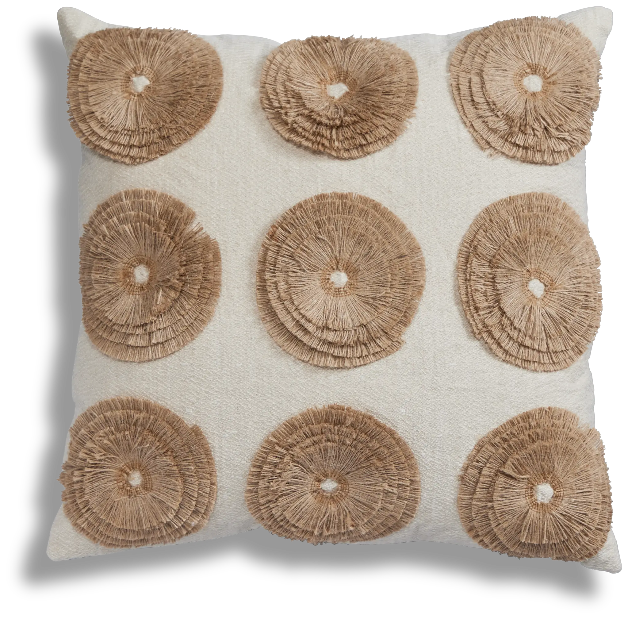 Halsto Ivory Square Accent Pillow Halsto Ivory Square Accent Pillow