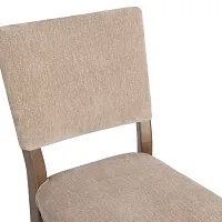 Elena Beige Set Of 2 Upholstered Side Chair