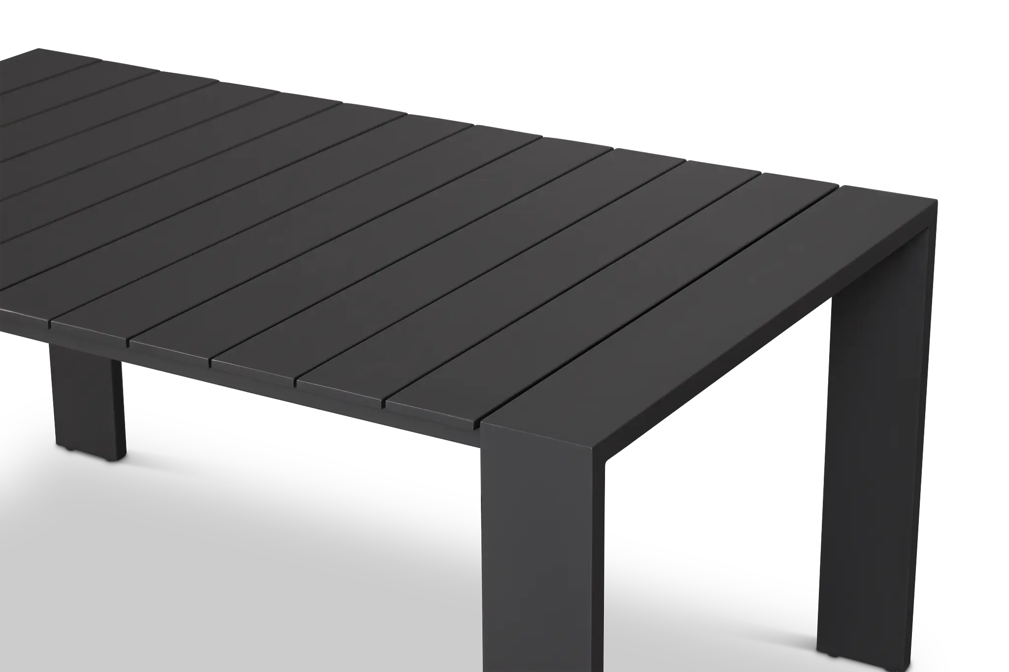 Sunrise Dark Gray 65" Rectangular Table Sunrise Dark Gray 65" Rectangular Table
