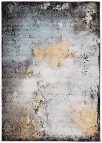 Emilia Black 5x8 Area Rug