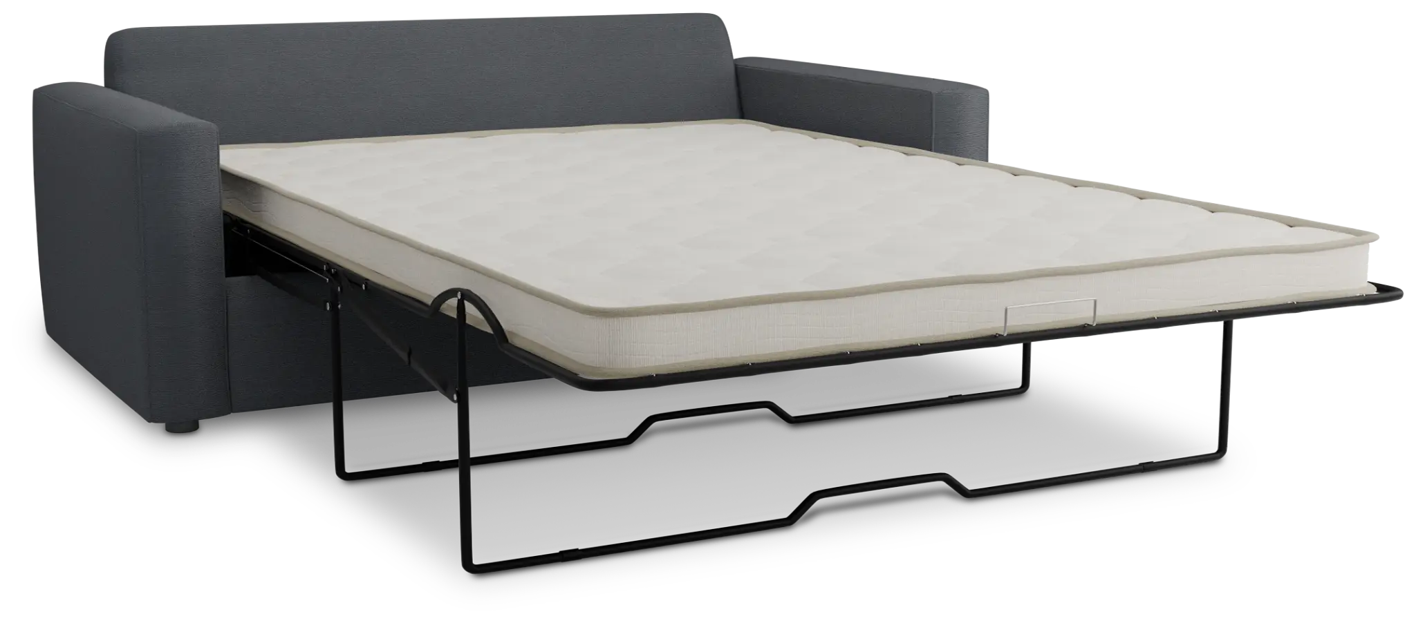 Siesta Peyton Dark Blue Fabric Innerspring Sleeper Siesta Peyton Dark Blue Fabric Innerspring Sleeper