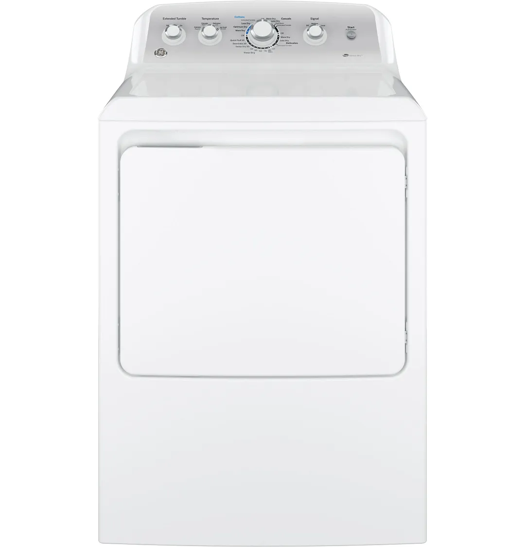 Ge 45 Series White Front Load Electric Dryer