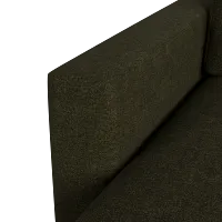 Citymod Green Fabric Left Chaise