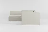 Destin Elite Ivory Fabric 4-piece Modular Sectional