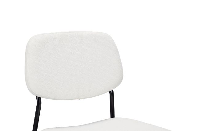 Andover White Upholstered Side Chair