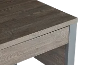 Clark Gray Dropdwn Dr Desk