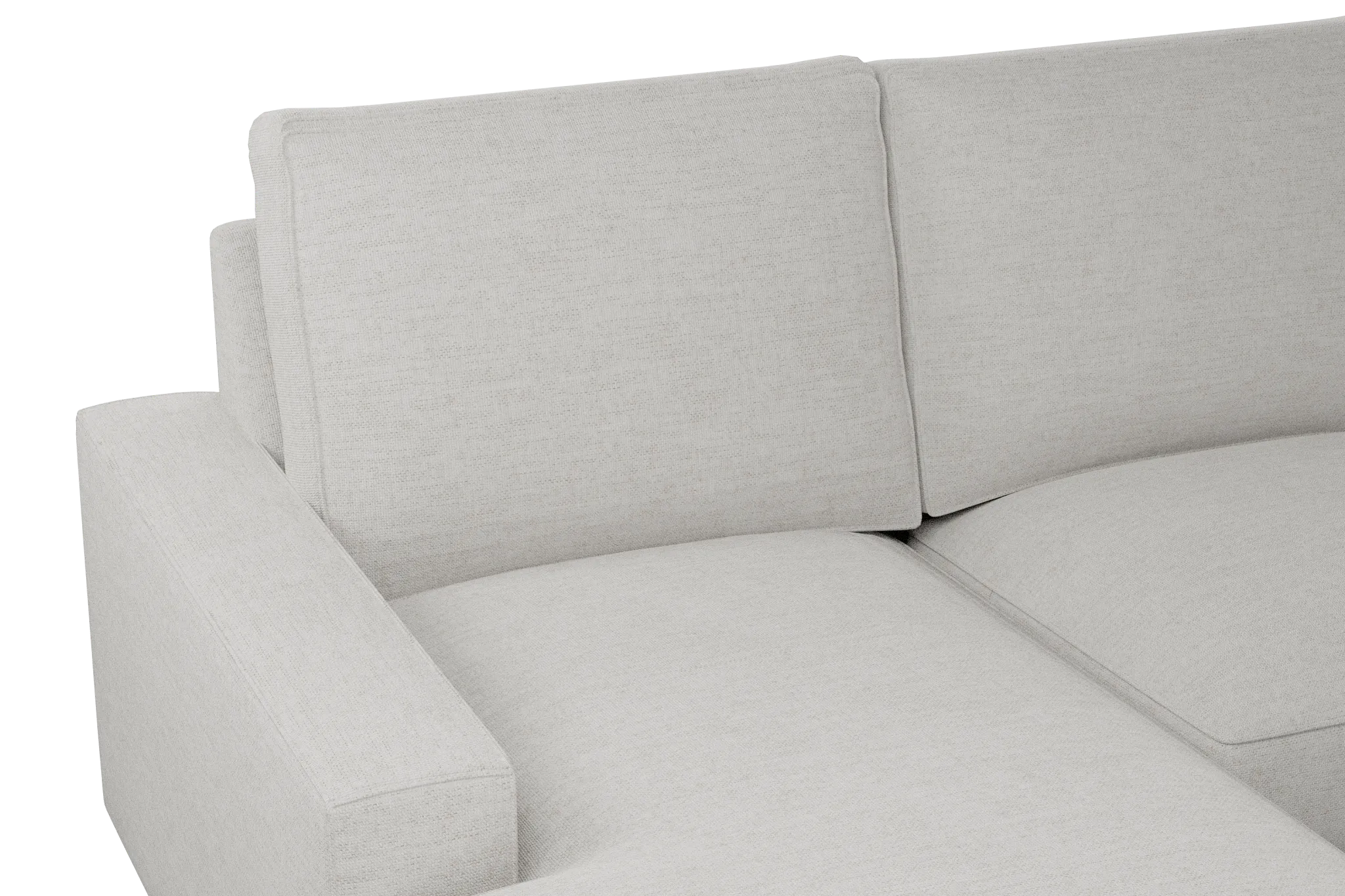 Edgewater Maguire Ivory Medium Left Chaise Sectional