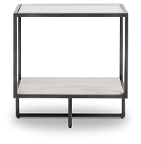 Harlow Glass End Table