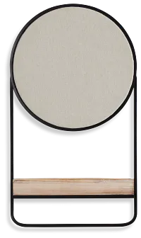 Kamet Black Wall Shelf