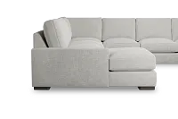 Edgewater Elevation Khaki Large Left Chaise Sectional