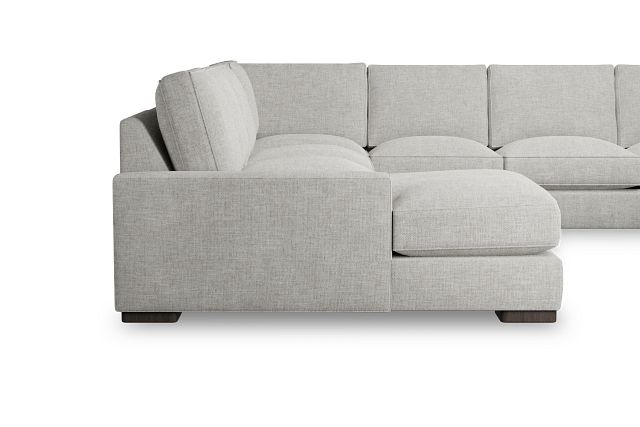 Edgewater Elevation Khaki Large Left Chaise Sectional