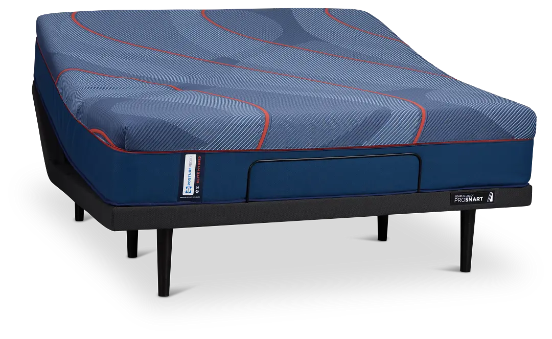 Posturepedic High Point Elite Hybrid Firm Ergo Prosmart Adjustable Mattress Set Posturepedic High Point Elite Hybrid Firm Ergo Prosmart Adjustable Mattress Set
