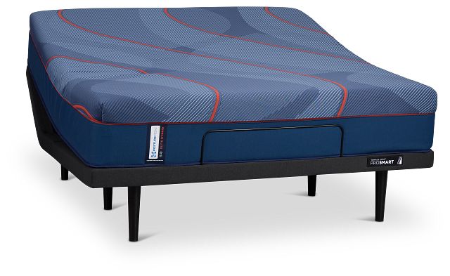 Posturepedic Elite Hybrid High Point 2 Firm Ergo Prosmart Adjustable Mattress Set