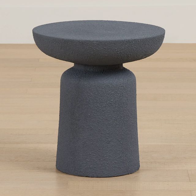 Beverly Gray Accent Stool