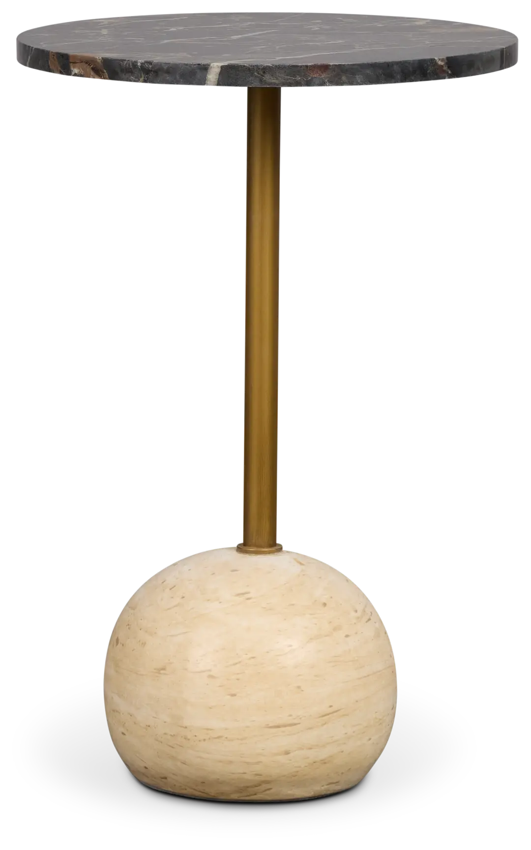 Dolli Beige Round End Table Dolli Beige Round End Table