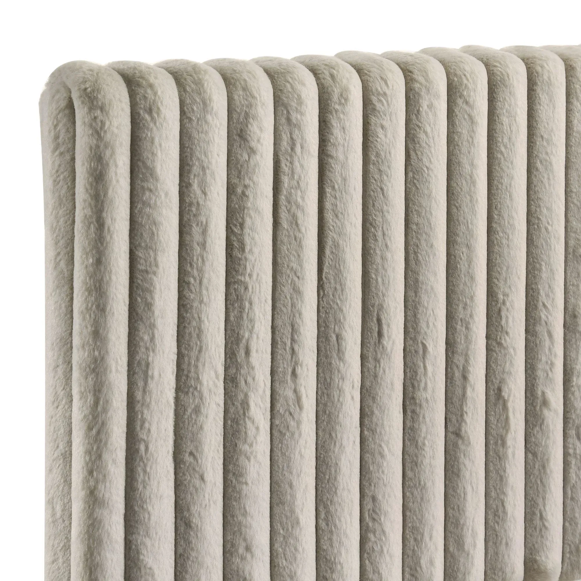 Anastasia Beige Upholstered Trundle Daybed