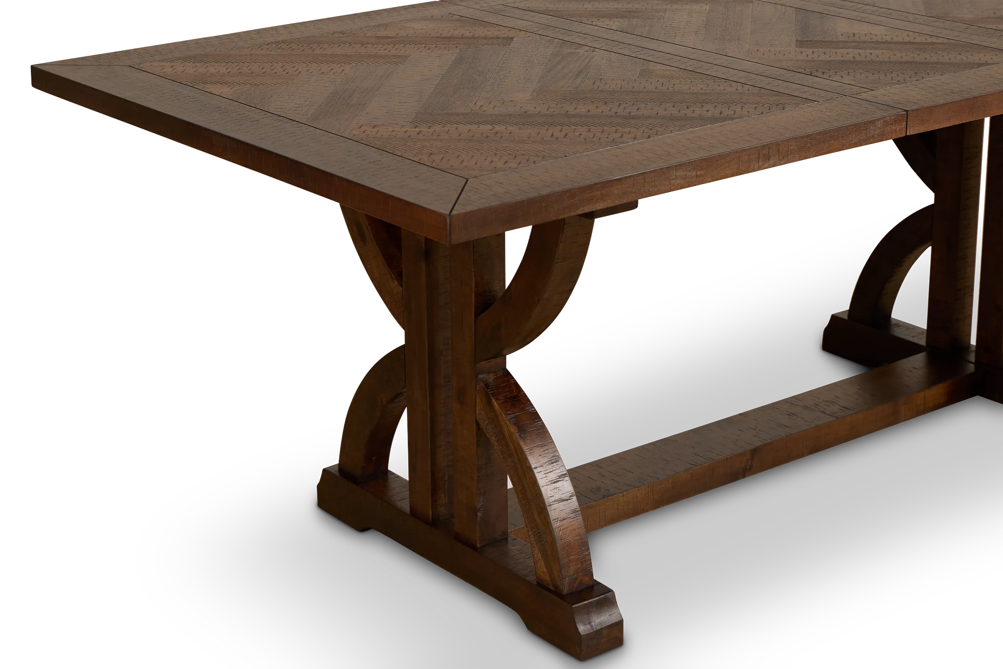 Joplin Dark Tone Extension Rectangular Table
