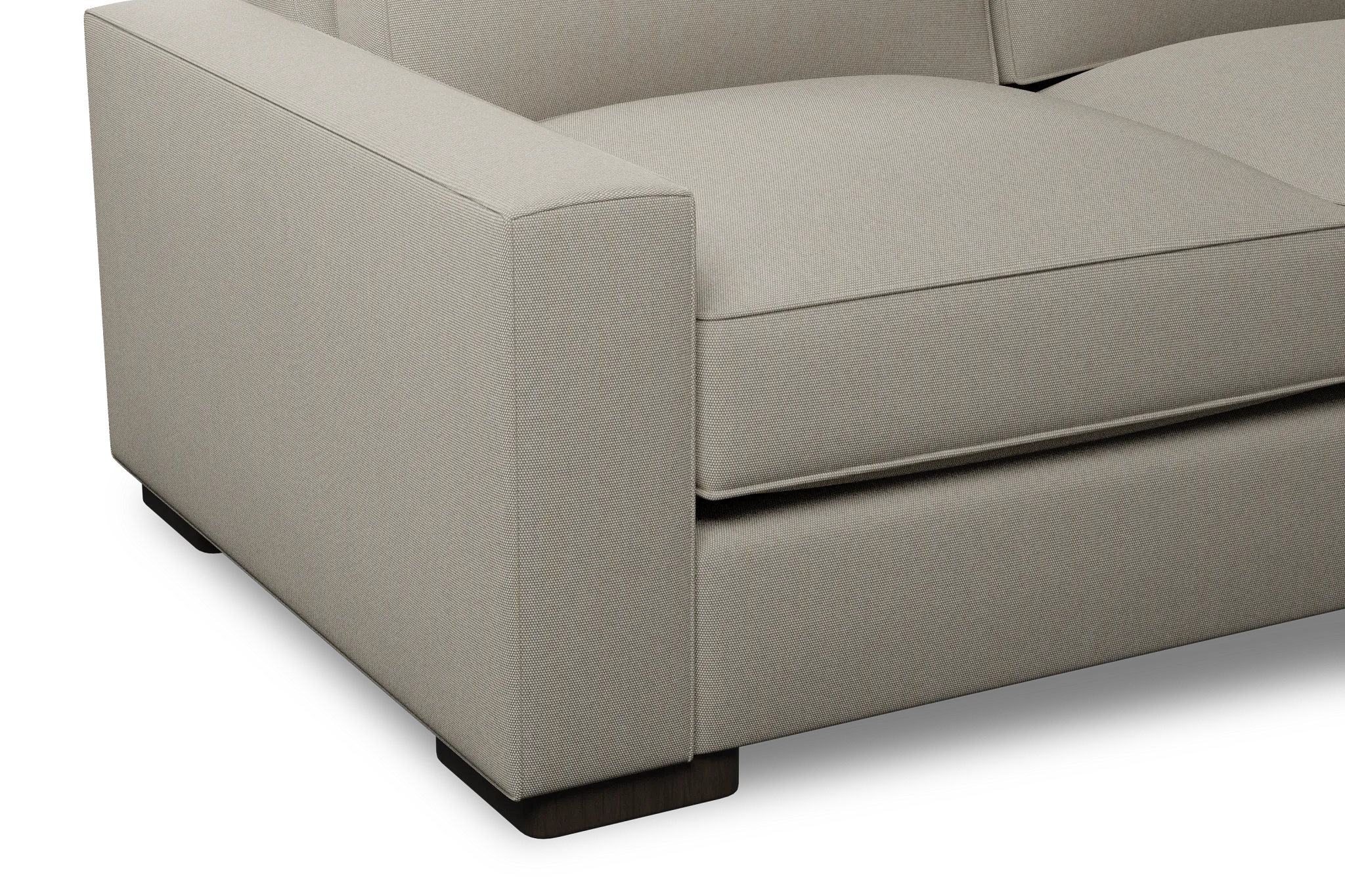 Edgewater Peyton Beige Right Chaise Sectional