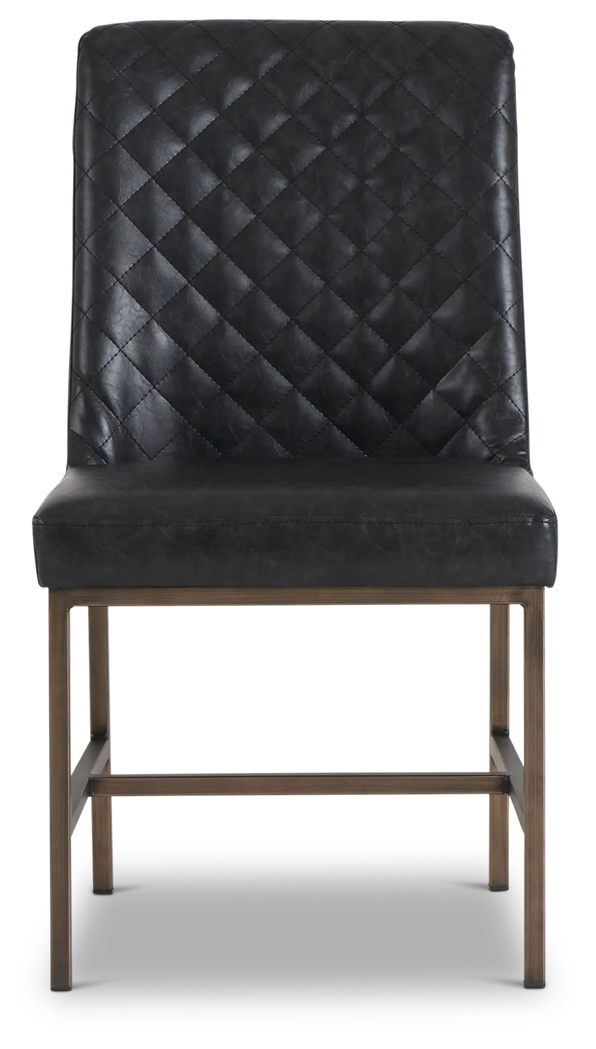 Sierra Black Bonded Ltr Side Chair
