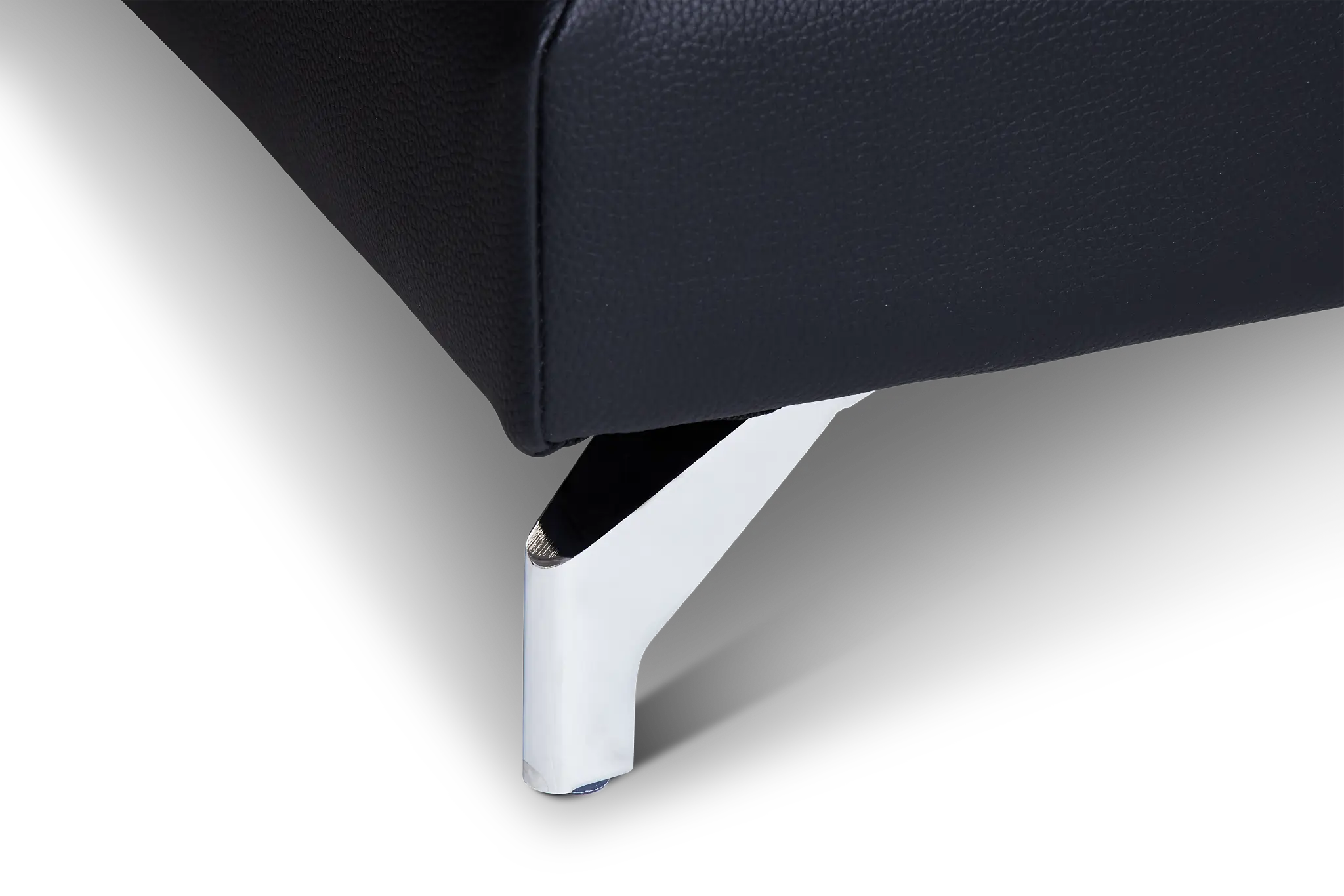 Marquez Black Micro Right Chaise Sectional Marquez Black Micro Right Chaise Sectional