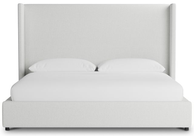 Captiva Elite Ivory 60" Upholstered Shelter Bed
