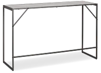 Joliet Gray Rect Sofa Table