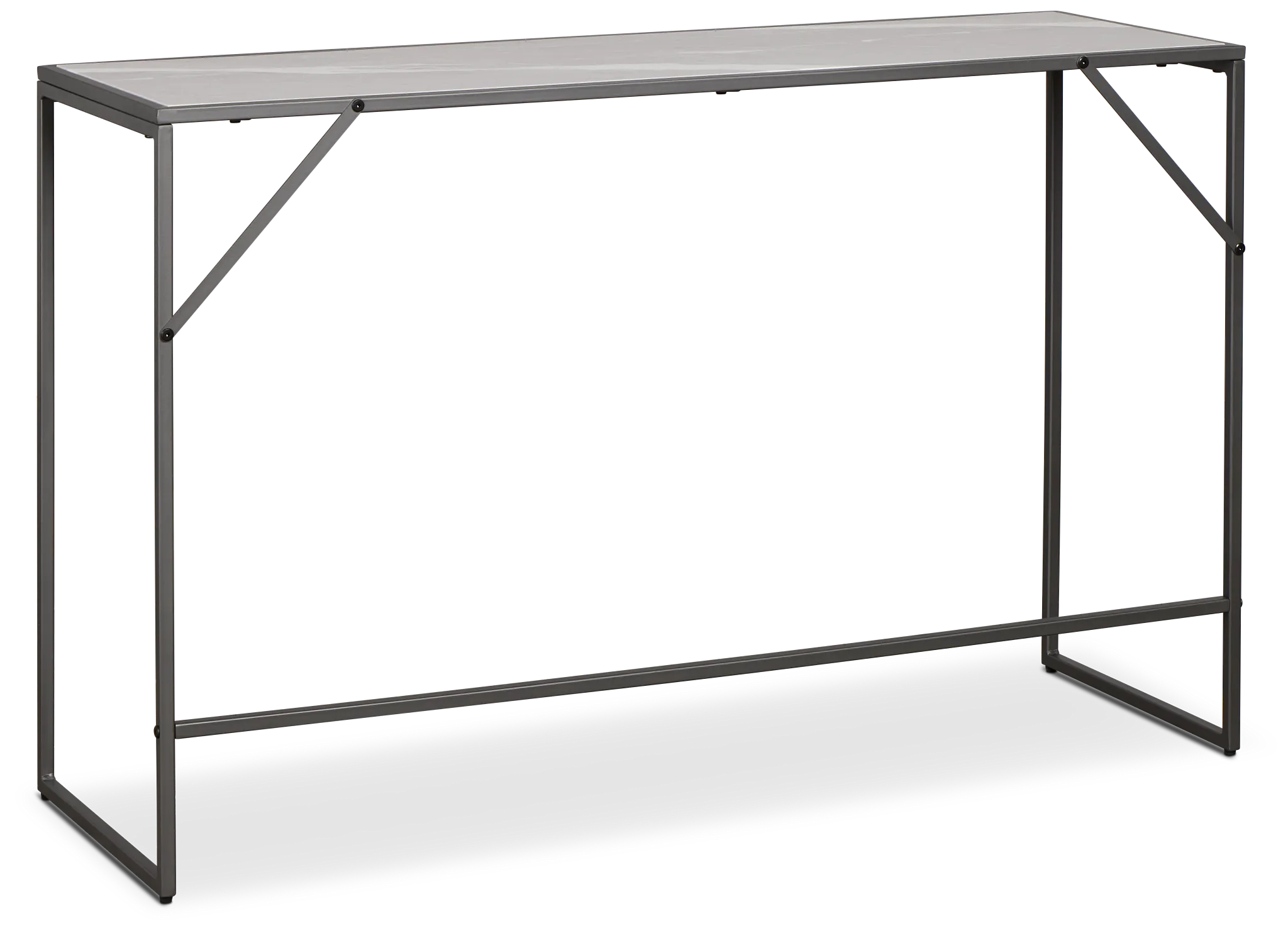 Joliet Gray Rect Sofa Table