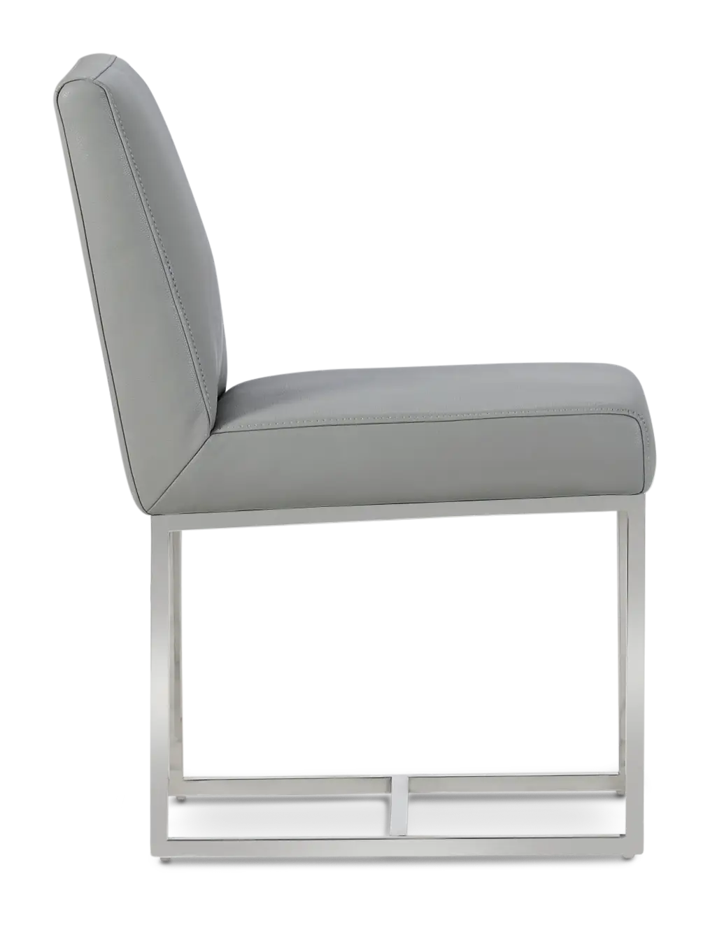 Miami Gray Micro Upholstered Side Chair Miami Gray Micro Upholstered Side Chair