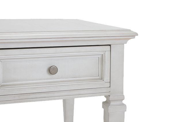 Sonoma Ivory Rectangular End Table