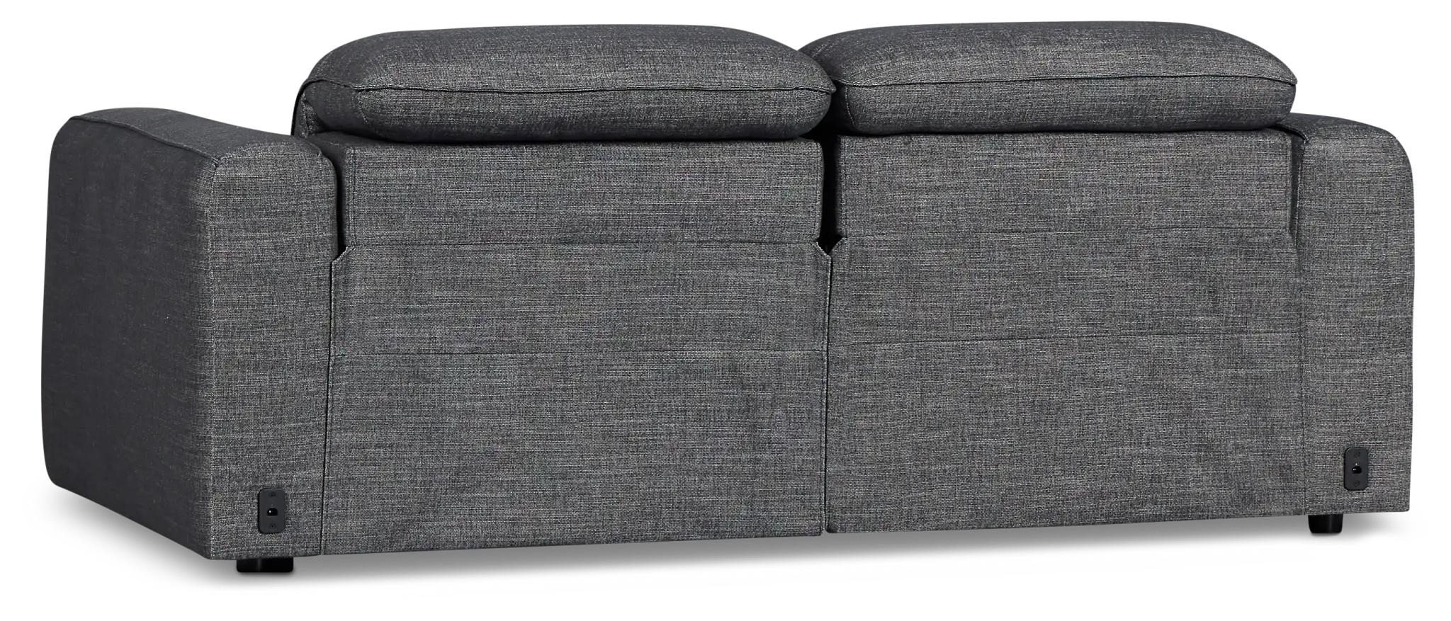 Ryland Dark Gray Fabric Power Reclining Sofa Ryland Dark Gray Fabric Power Reclining Sofa