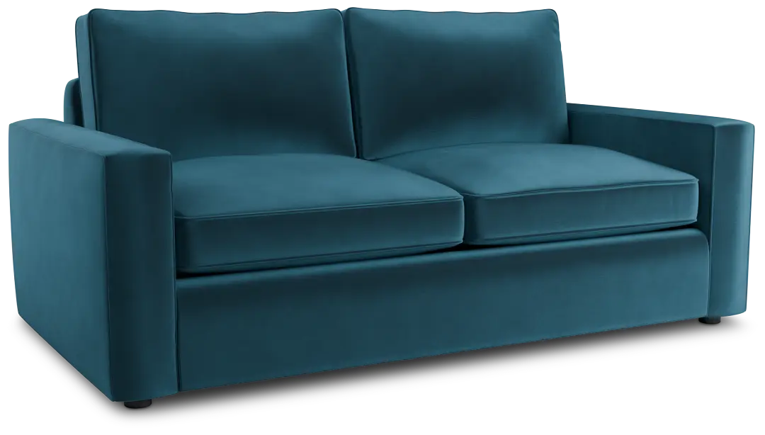 Siesta Joya Teal Fabric Memory Foam Sleeper Siesta Joya Teal Fabric Memory Foam Sleeper