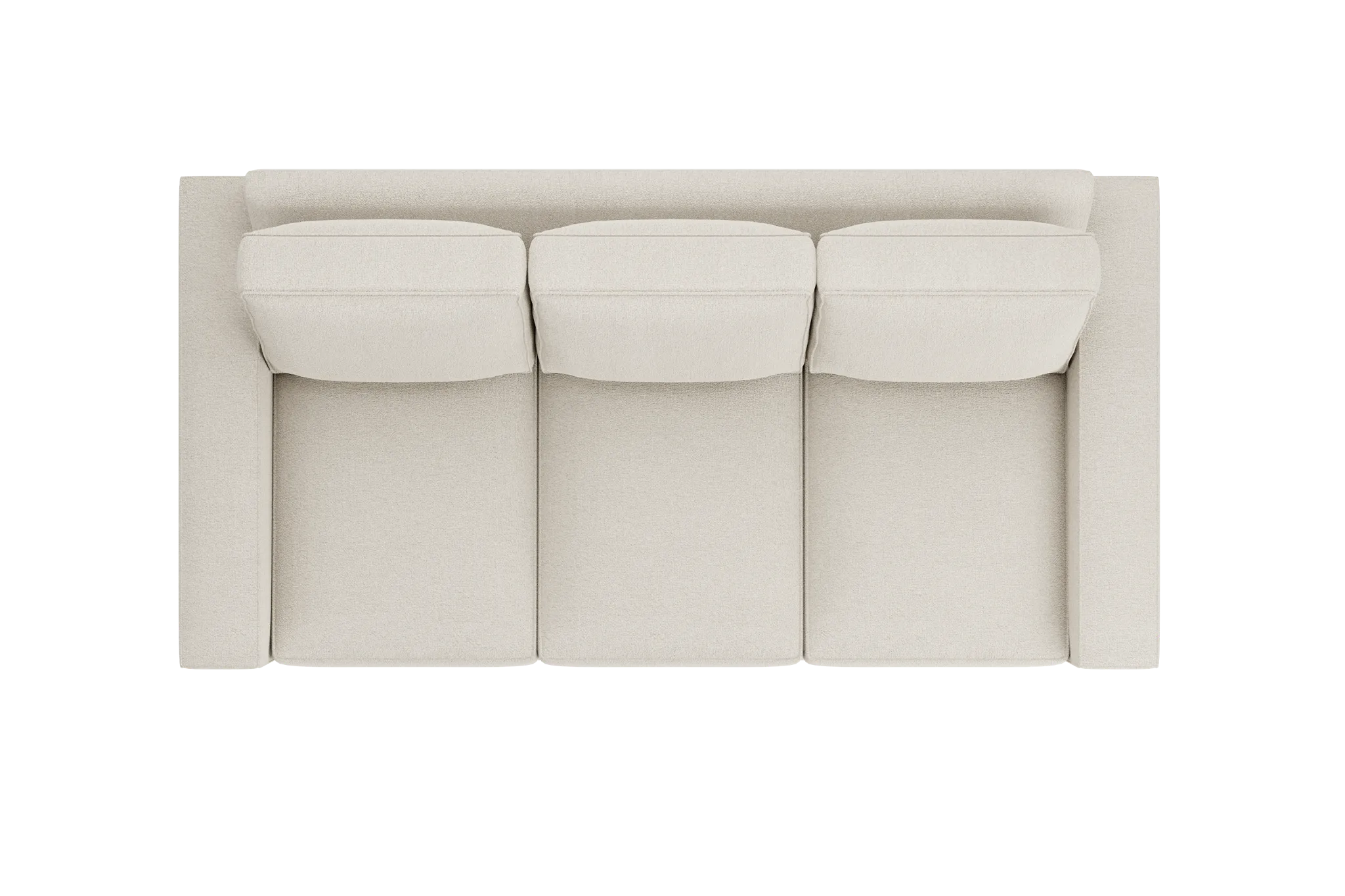 Edgewater Elite Ivory 84" Sofa W/ 3 Cushions