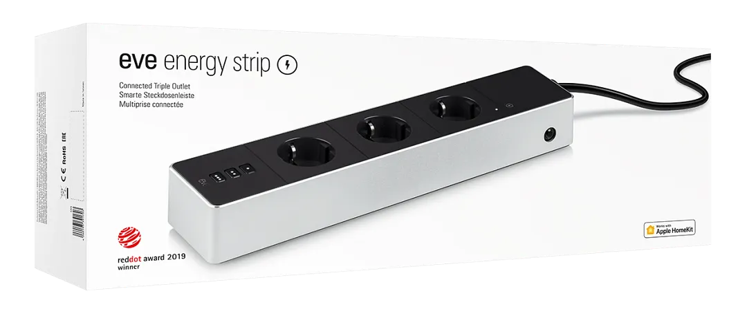 Eve Energy Strip White Smart Plug