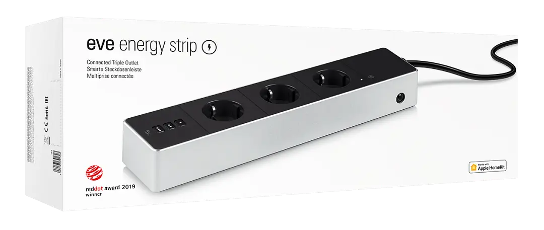Eve Energy Strip White Smart Plug Eve Energy Strip White Smart Plug