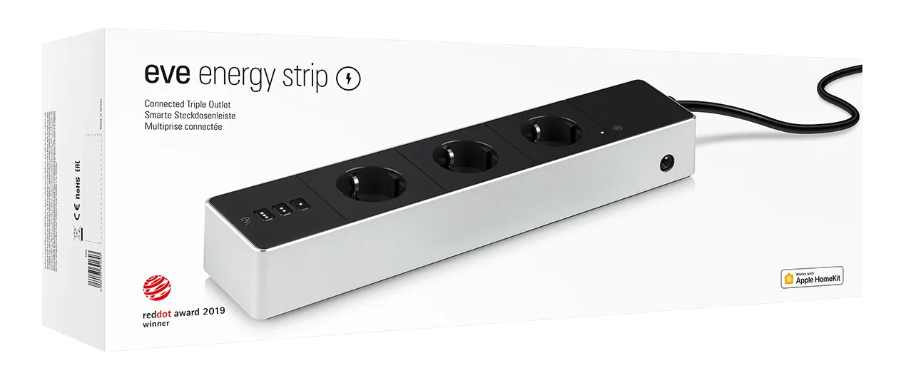 Eve Energy Strip White Smart Plug