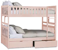 Charleston Pink Storage Bunk Bed