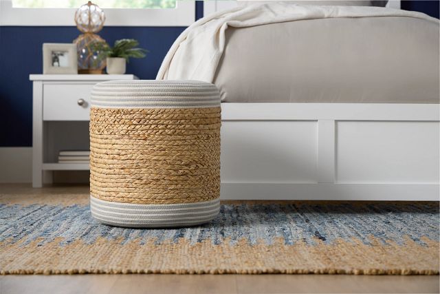 Charleston White Panel Bed