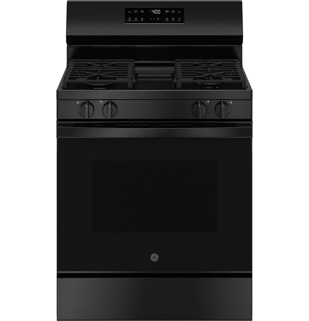 Ge 400 Series Black 30" Gas Range