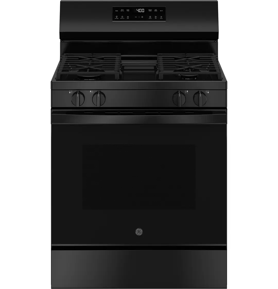 Ge 400 Series Black 30" Gas Range Ge 400 Series Black 30" Gas Range