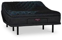 Simmons Beautyrest World Class Level 4 Firm Baselogic Platinum Adjustable Base Mattress Set